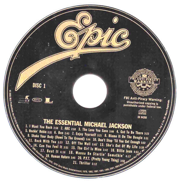 Michael Jackson - The Essential Michael Jackson