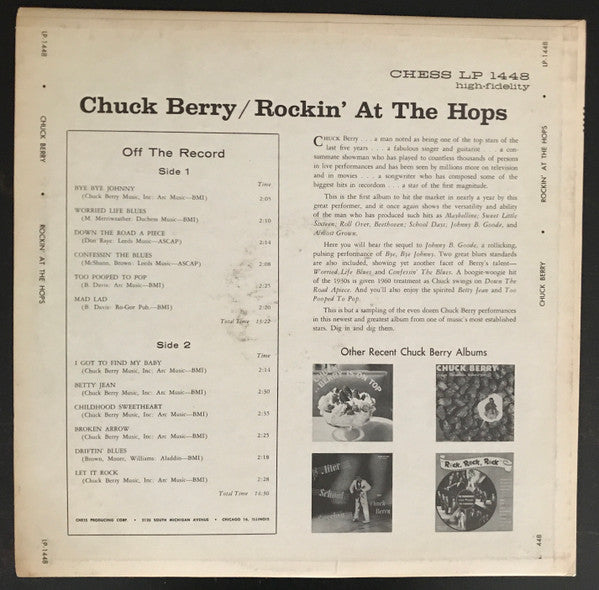 Chuck Berry - Rockin' At The Hops