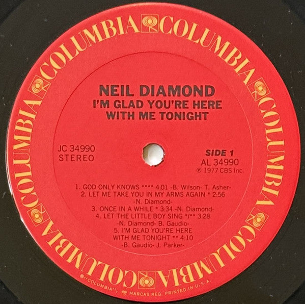 Neil Diamond - I'm Glad You're Here With Me Tonight