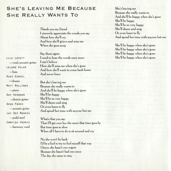 Lyle Lovett - Joshua Judges Ruth