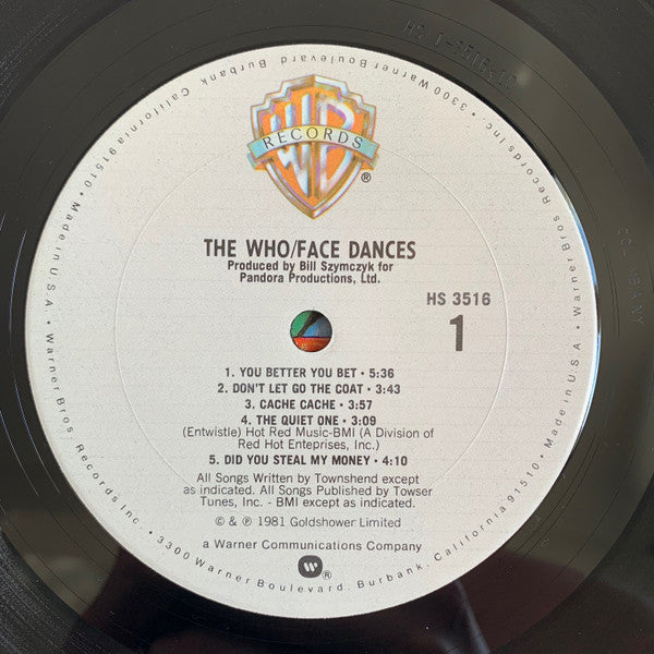 The Who - Face Dances