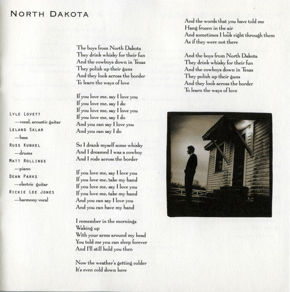 Lyle Lovett - Joshua Judges Ruth