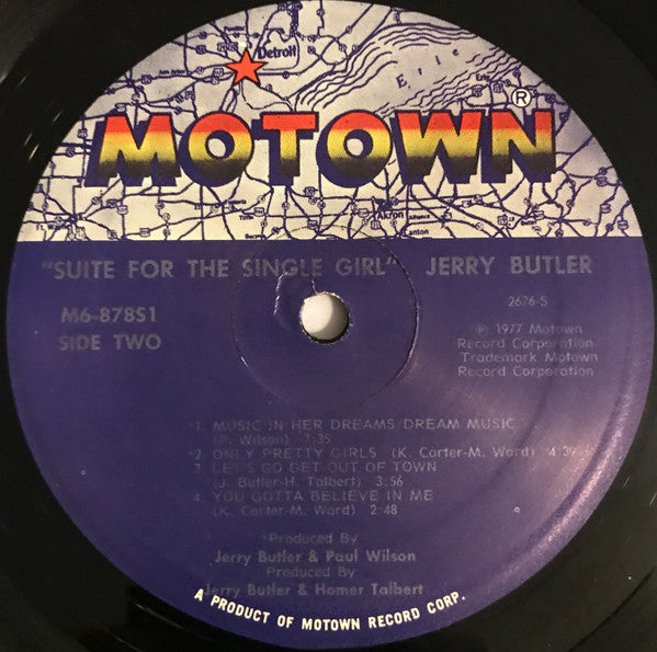 Jerry Butler - Suite For The Single Girl