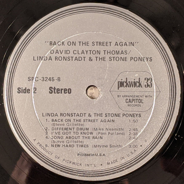 David Clayton-Thomas - Back On The Street Again