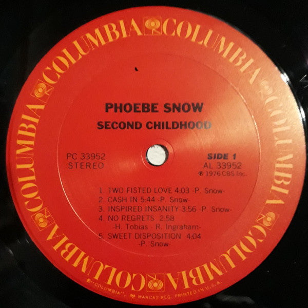 Phoebe Snow - Second Childhood