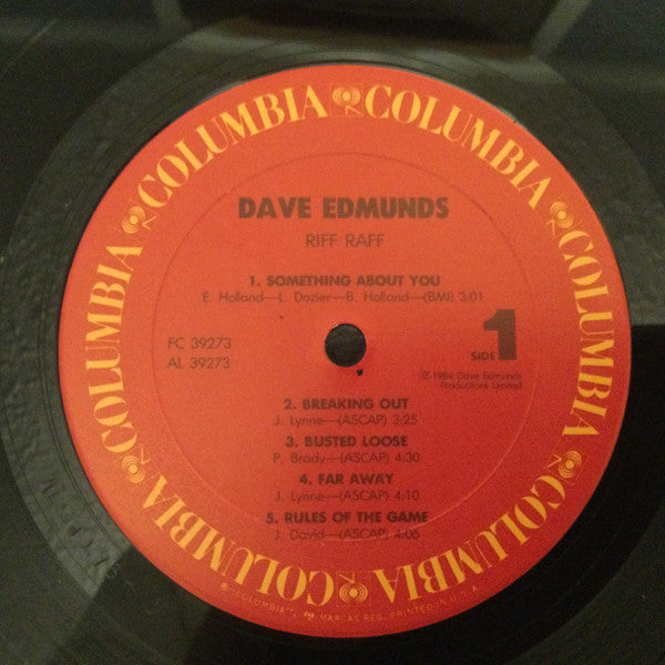 Dave Edmunds - Riff Raff