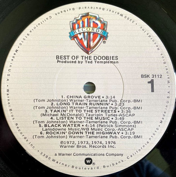 The Doobie Brothers - Best Of The Doobies