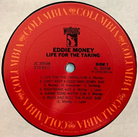 Eddie Money - Life For The Taking
