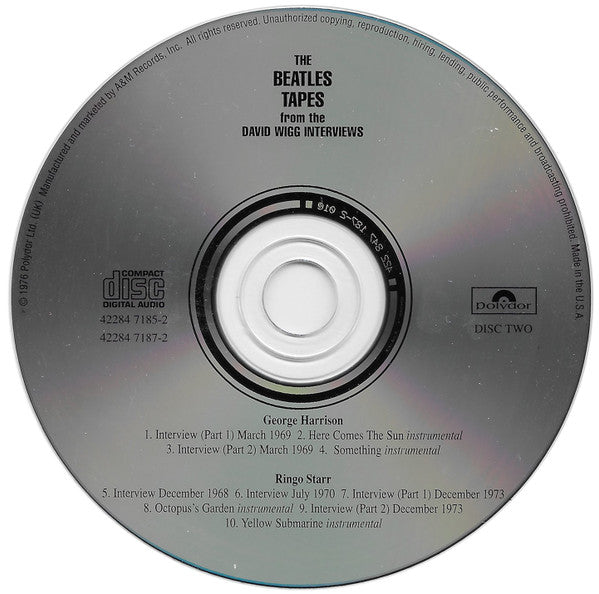 The Beatles - The Beatles Tapes From The David Wigg Interviews