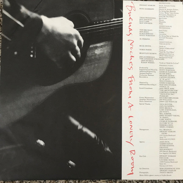 Dwight Yoakam - Buenas Noches From A Lonely Room