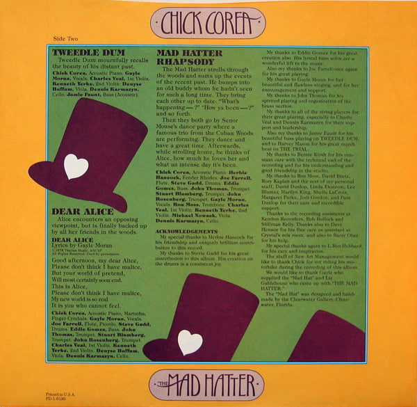 Chick Corea - The Mad Hatter