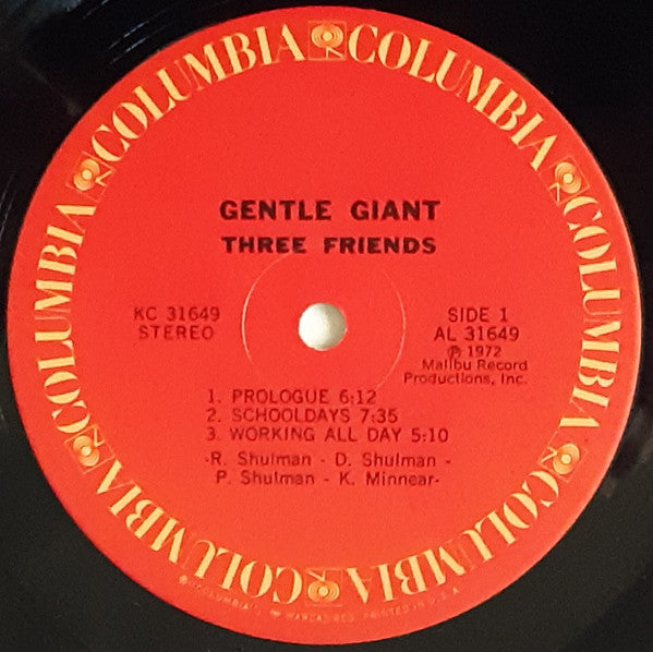 Gentle Giant - Three Friends