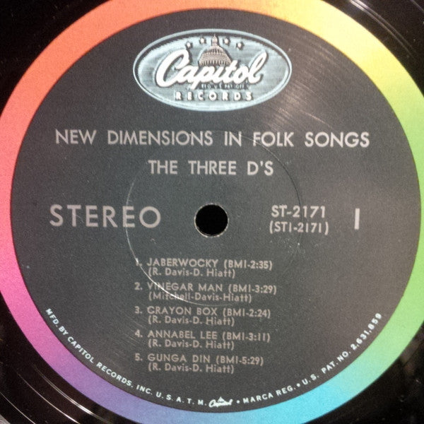 The Three D's (2) - New Dimensions In Folk Songs