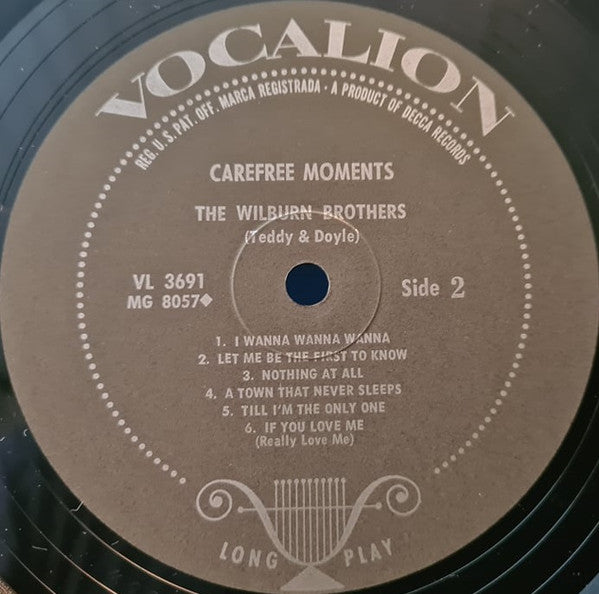 The Wilburn Brothers - Carefree Moments
