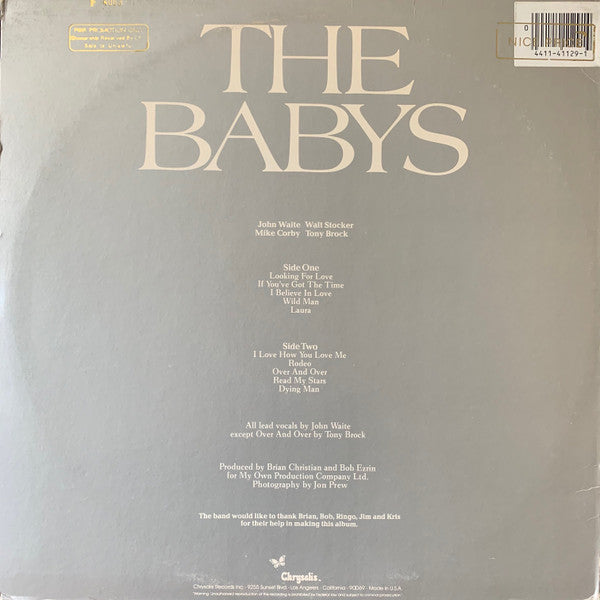 The Babys - The Babys