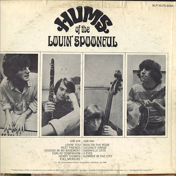 The Lovin' Spoonful - Hums Of The Lovin' Spoonful