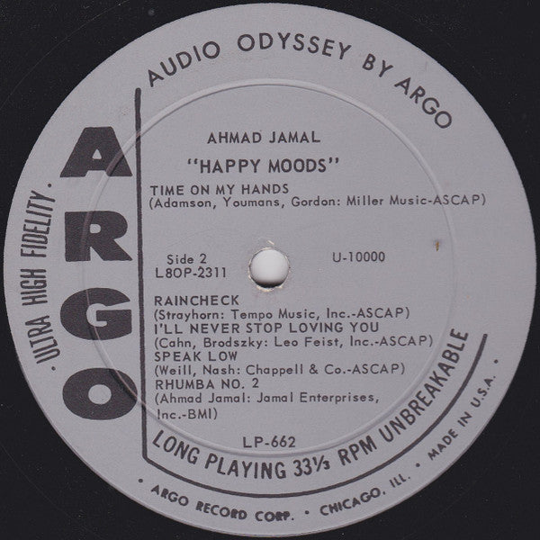 Ahmad Jamal - Happy Moods