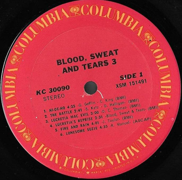 Blood, Sweat And Tears - Blood, Sweat And Tears 3