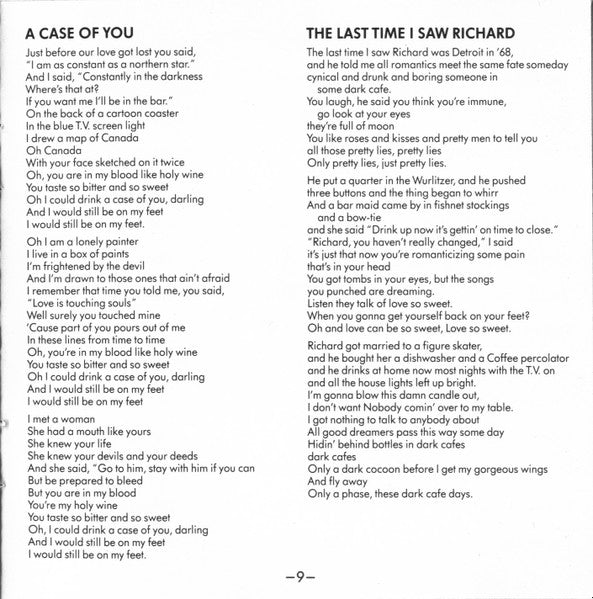 Joni Mitchell - Blue