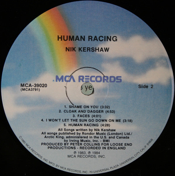 Nik Kershaw - Human Racing