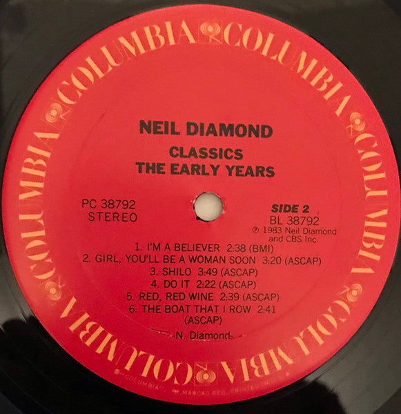 Neil Diamond - Classics The Early Years
