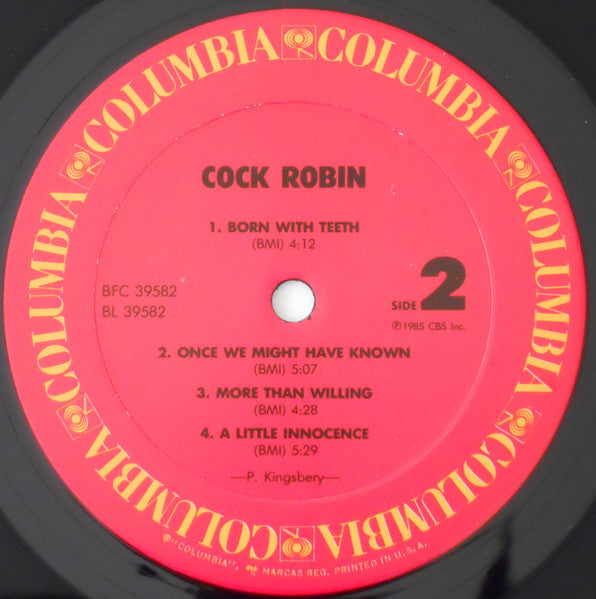 Cock Robin - Cock Robin