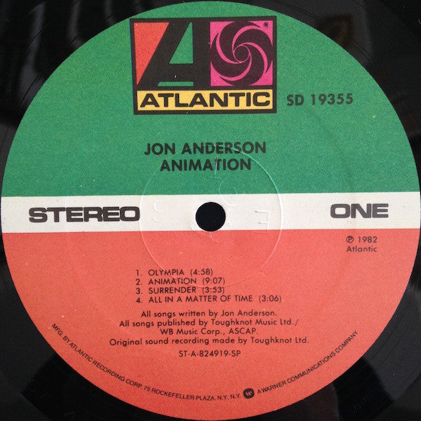 Jon Anderson - Animation