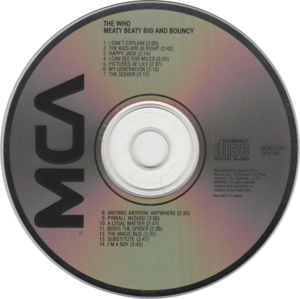 The Who - Meaty Beaty Big And Bouncy