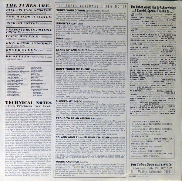 The Tubes - Young And Rich