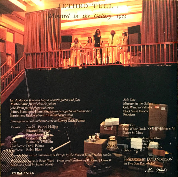 Jethro Tull - Minstrel In The Gallery