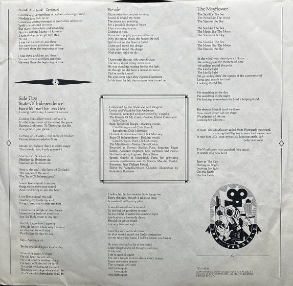 Jon & Vangelis - The Friends Of Mr. Cairo