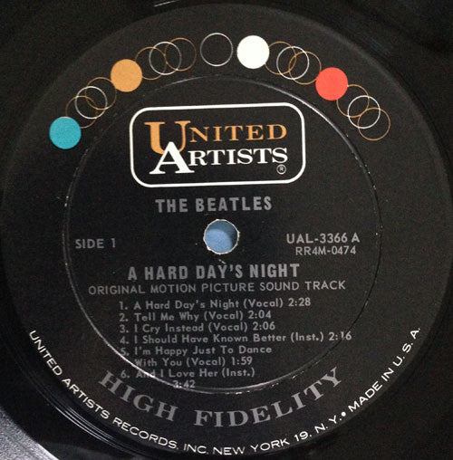 The Beatles - A Hard Day's Night (Original Motion Picture Sound Track)