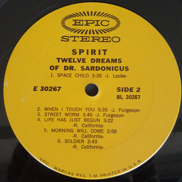 Spirit (8) - Twelve Dreams Of Dr. Sardonicus