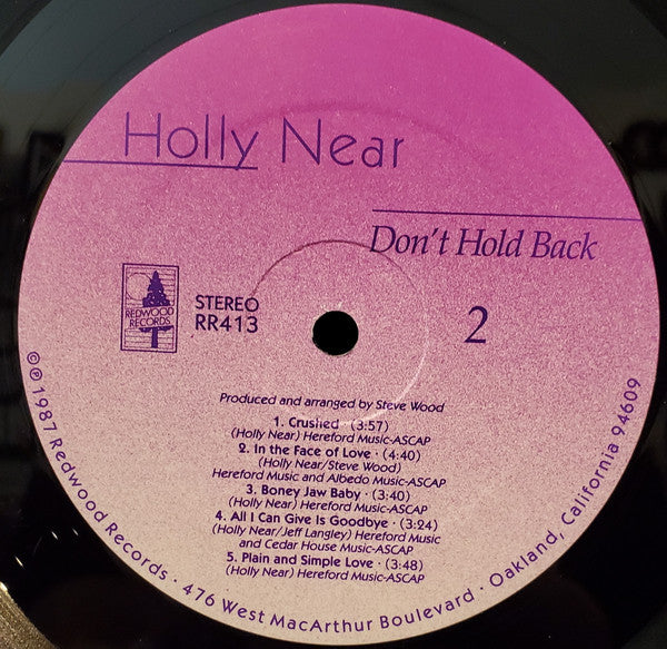 Holly Near - Don't Hold Back
