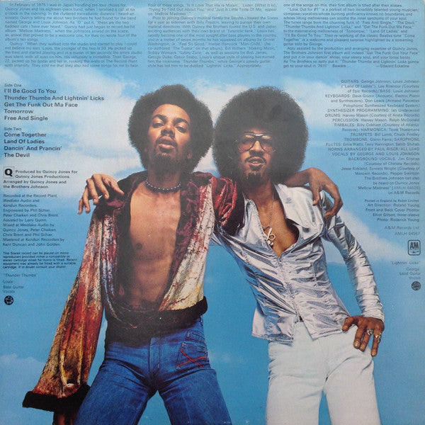 Brothers Johnson - Look Out For #1