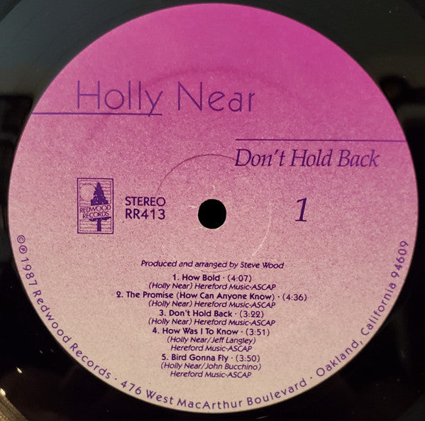 Holly Near - Don't Hold Back