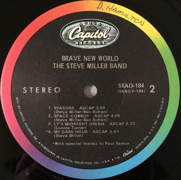Steve Miller Band - Brave New World