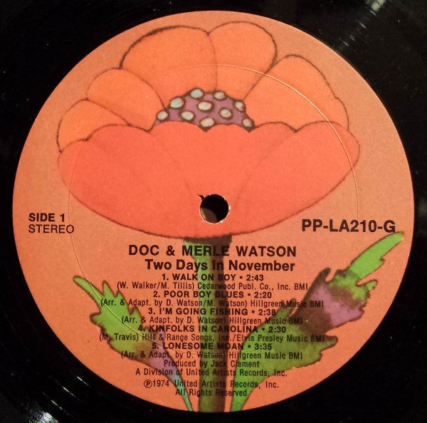 Doc & Merle Watson - Two Days In November