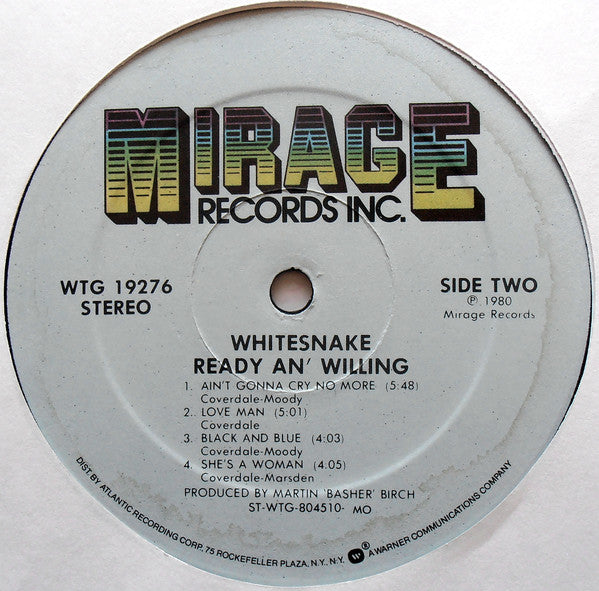 Whitesnake - Ready An' Willing