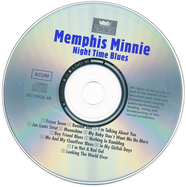 Ma Rainey - Night Time Blues