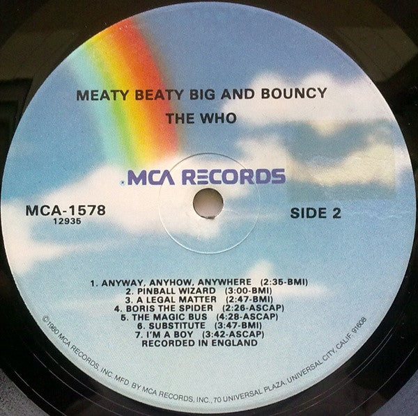 The Who - Meaty Beaty Big And Bouncy