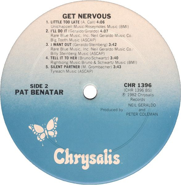 Pat Benatar - Get Nervous