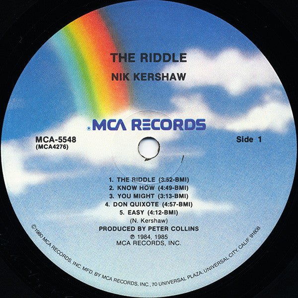 Nik Kershaw - The Riddle