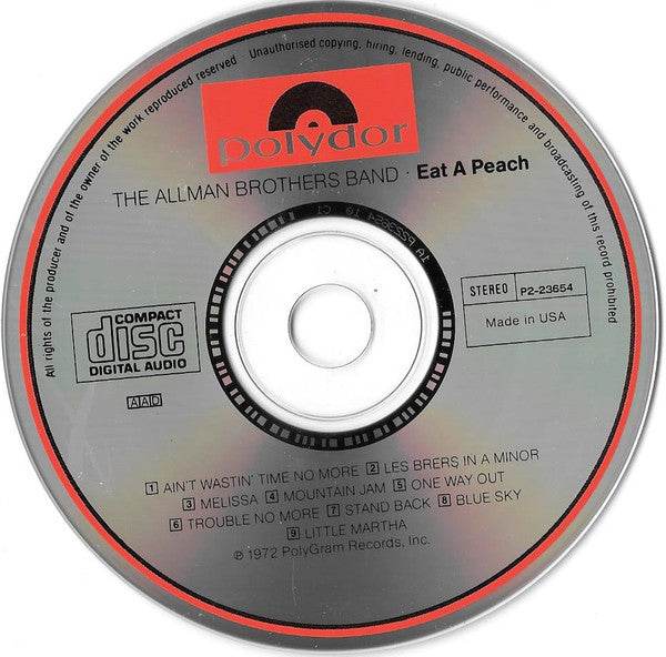 The Allman Brothers Band - Eat A Peach