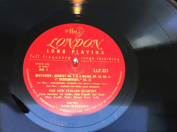 Ludwig van Beethoven - Quartet In C Major Op. 59 No. 3 - Quartettsatz, Op. Posth.