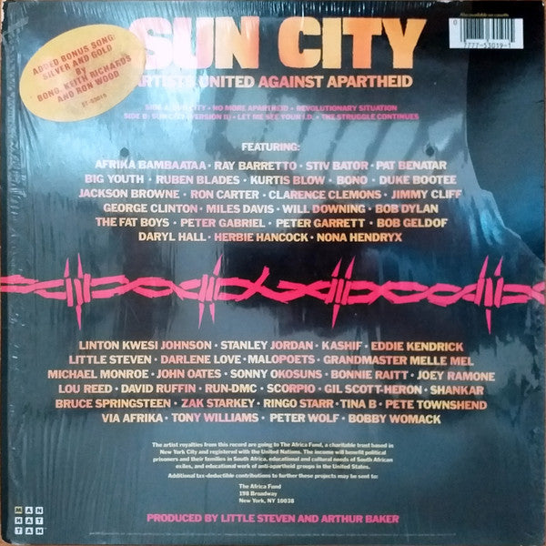 Artists United Against Apartheid - Sun City