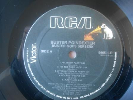 Buster Poindexter - Buster Goes Berserk