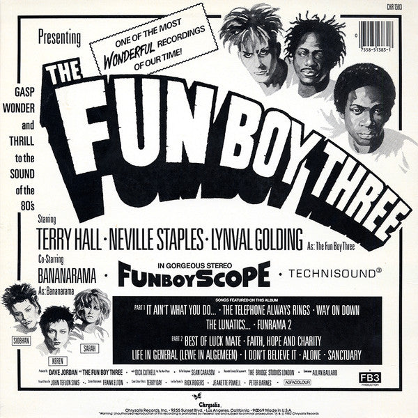 Fun Boy Three - The Fun Boy Three