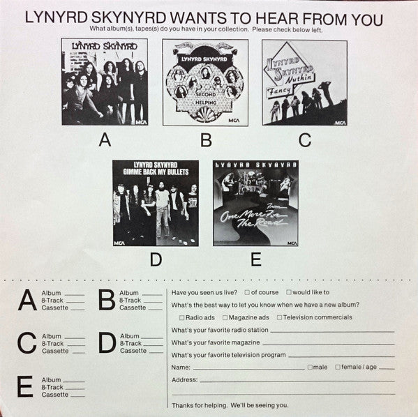 Lynyrd Skynyrd - Street Survivors