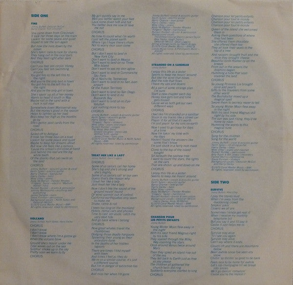 Jimmy Buffett - Volcano